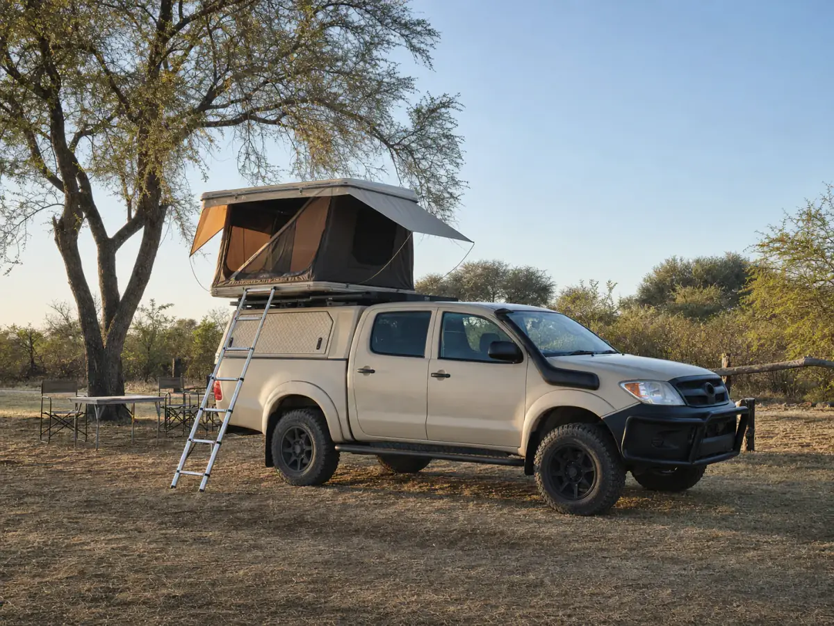 Illustrative Hilux Camp 2 vehicle configuration