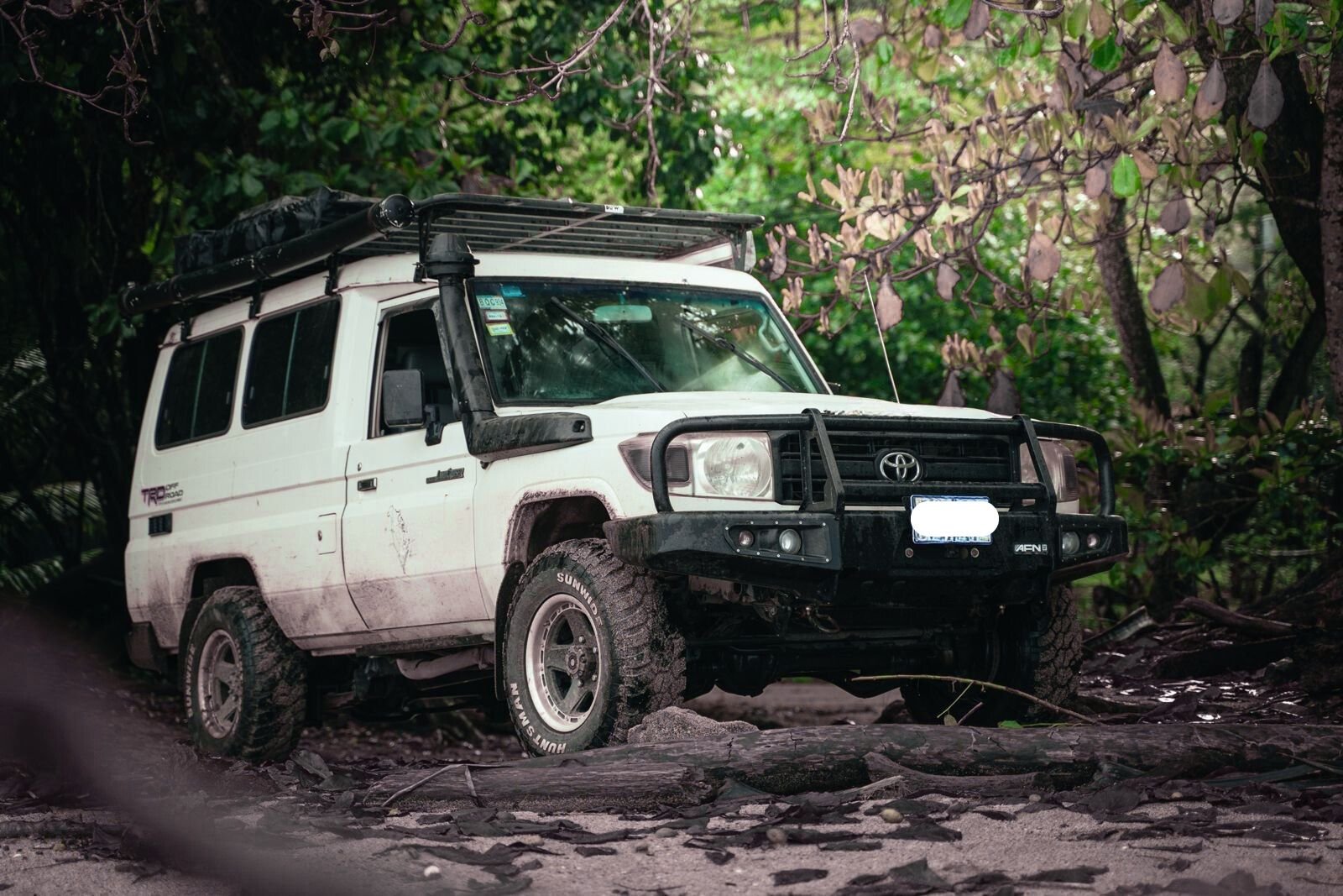 Modern 4x4 ready for Botswana offroad travel